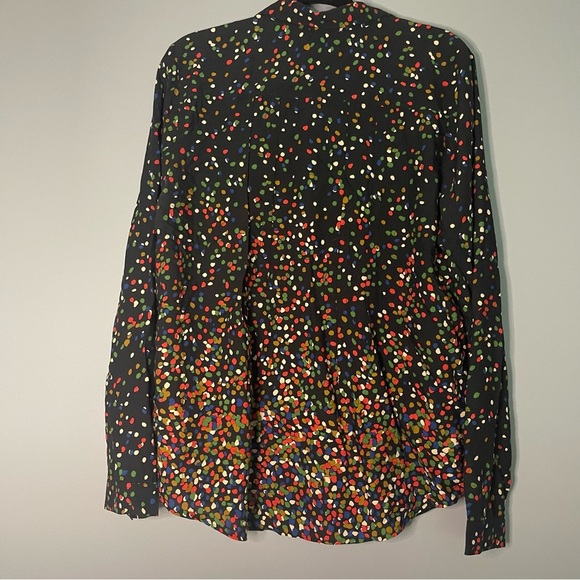 Maeve x Anthropologie Women's Wynwood Confetti Blouse Size 10 LIKE NEW - Picture 4 of 6